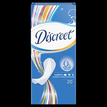 DISCREET Щоденні гігієнічні прокладки Air Single 20шт