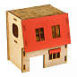 Лорі Будиночок для щурів дерев'яний, 16х10х16 см (2082440)