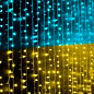Світлодіодна патріотична гірлянда `Прапор України` 280 Led, 2*1 м