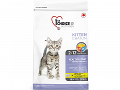 1st Choice Kitten Сухой корм для котят с курицей  350 г (2900051)1
