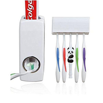 Диспенсер для зубної пасти та тримач зубних щіток SKL11-187093 - фото 2