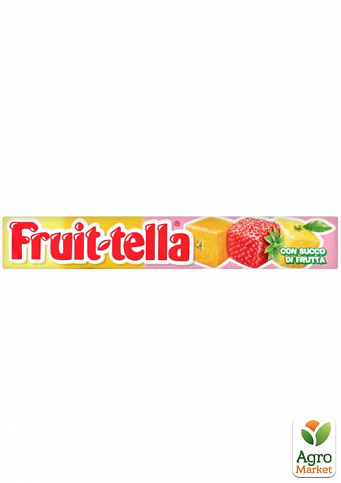 Жувальні цукерки (Асорті) ТМ "Fruit-tella" 41гр упаковка 20шт - фото 2