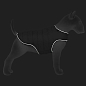 Куртка-накидка для собак AiryVest, L, B 58-70 см, С 42-52 см черный (15441)