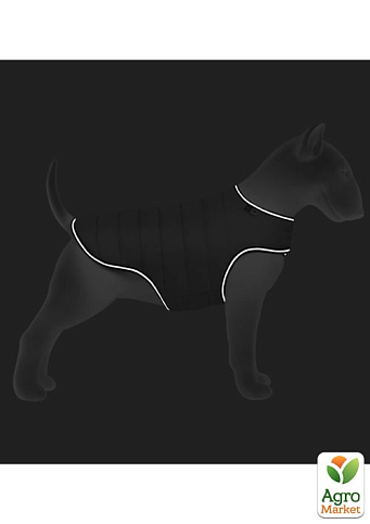Куртка-накидка для собак AiryVest, M, B 52-62 см, З 37-46 см фіолетовий (15439) - фото 5
