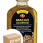 Масло льняное ТМ "Агросельпром" 100мл упаковка 20шт
