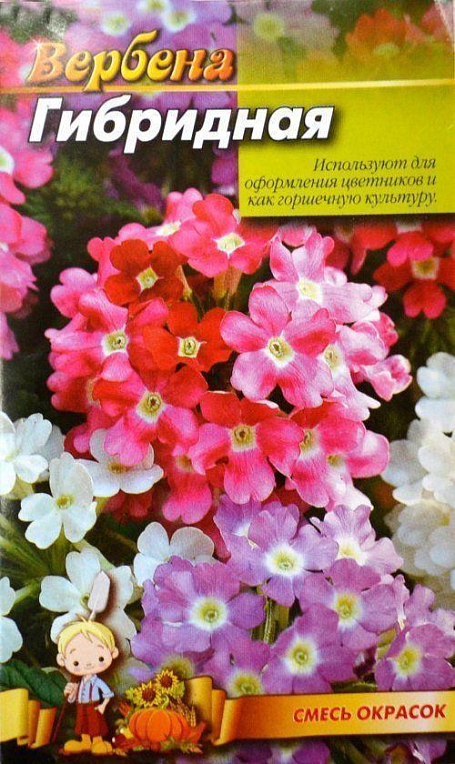 Вербена "Гибридная смесь" ТМ "Весна" 0.1г - фото 2