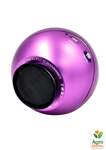 Віброколонка Vibe-Tribe Orbit speaker 15 Вт, пурпурна (32663) - фото 4