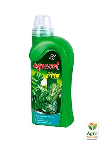 Добриво (гель) для зелених рослин 9-3-6 ТМ "Agrecol" 500мл