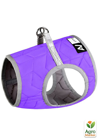 Шлейка мягкая AiryVest ONE, размер S1 фиолетовый (29419)