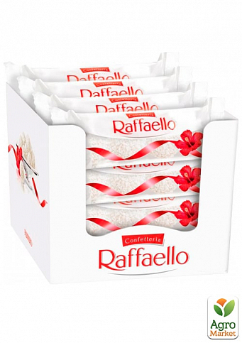 Конфеты (пакетик 4шт) ТМ "Rafaello" упаковка 16шт - фото 3