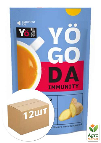 Чай имбирный с куркумой ТМ "Yogoda" 50г упаковка 12шт