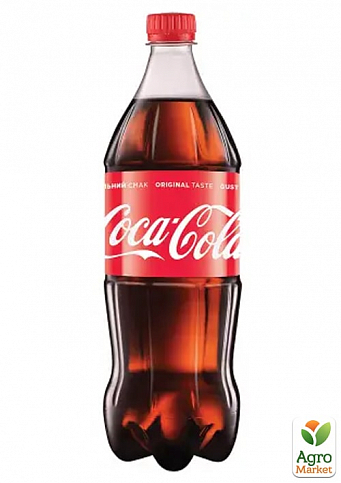 Газований напій (ПЕТ) ТМ "Coca-Cola" 1л
