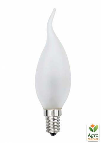 Лампа Lemanso C35T 60W E14 матова з хвостиком (558034)