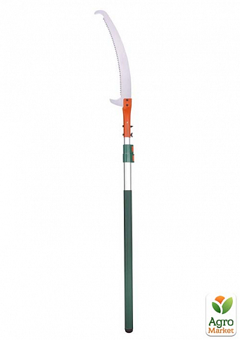 Ножовка штанговая садовая MASTERTOOL ПРОФИ 5.0 м полотно 420 мм 6TPI каленый зуб алюминиевая ручка 14-6905