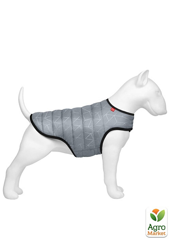 Куртка-накидка для собак WAUDOG Clothes світловідбивна, M, А 37 см, B 52-62 см, З 37-46 см (5494)