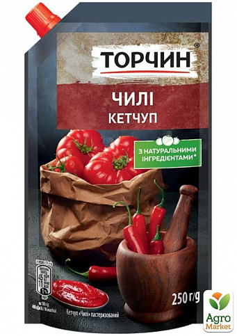 Кетчуп чилі ТМ "Торчин" 250г упаковка 40 шт - фото 2