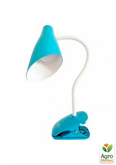 Н/лампа Lemanso LED LMN090 5W 320LM прищіпка, 4 рівні рег. синя (65913)1