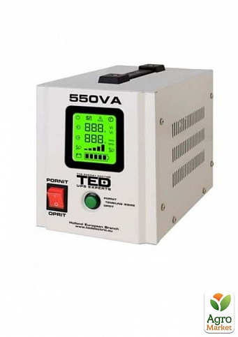 Джерело безперебійного живлення TED Electric 550VA (300W) UPS 12V