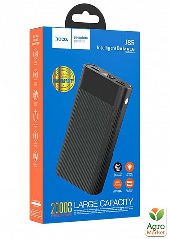 Дополнительная батарея Hoco J85 (20000mAh) Black - фото 3