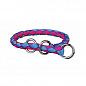 Ошейник-удавка для собак Cavo (47-55см/18мм, голубой/розовый) "TRIXIE" TX-14406