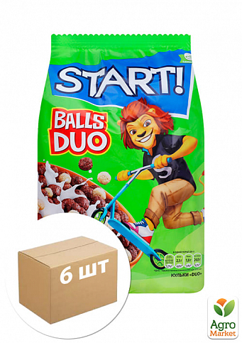 Кульки DUO ТМ "Start" 500г упаковка 6шт