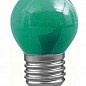 LM705 Лампа Lemanso св-я G45 E27 1,2W зелена куля (558402)