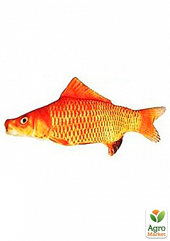 М'яка іграшка з м'ятою для кота Риба золота 18 см (2565381)2