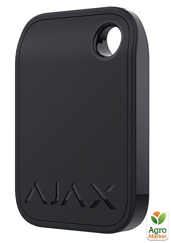 Брелок Ajax Tag black (комплект 3 шт) для управління режимами охорони системи безпеки Ajax - фото 3