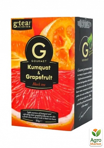 Чай Кумкват&Грейпфрут (пачка) Grace 20х1,75г упаковка 12шт - фото 2