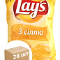 Картофельные чипсы (с солью) ТМ "Lay`s" 60г упаковка 28шт