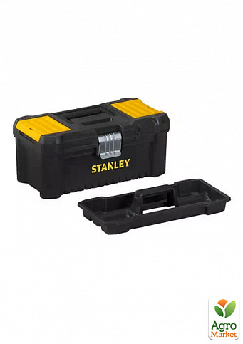 Ящик STANLEY "ESSENTIAL", 482x254x250 мм (19"), пластиковый, с металлическими защелками STST1-75521 ТМ STANLEY