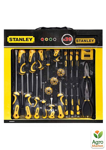 Набор инструментов из тридцати девяти предметов с сумкой для хранения STANLEY STHT0-62114 (STHT0-62114) - фото 2