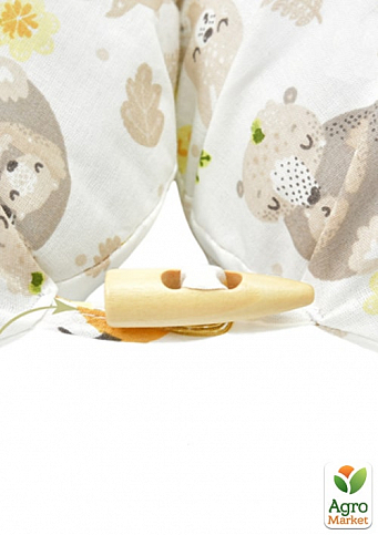 Подушка для беременных и кормления ТМ PAPAELLA 30х190 см + пуговица обнимашки 8-31484*003 - фото 3