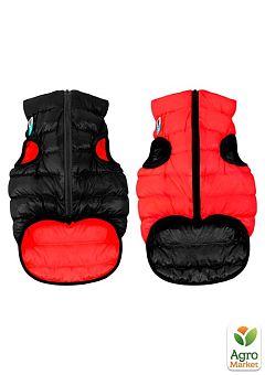 Курточка для собак AiryVest двостороння, розмір S 35, червоно-чорна (1603)2