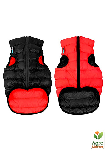 Курточка для собак AiryVest двухсторонняя, размер S 35, красно-черная (1603) 