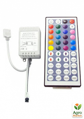 Контролер LEMANSO для св/стрічки RGB з пультом 12V 72W (44 ключі) / LM9502 (939002)
