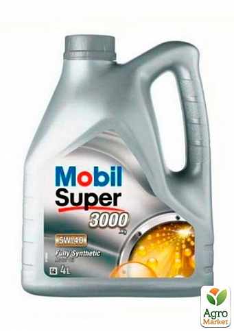 Олія моторна MOBIL Super 3000 5W-40 4л (ACEA A3/B3 A3/B4, BMW LL-01, Opel GM-LL-B-025, MB 229.3) MOBIL 11-4