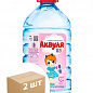 Вода Аквуля детская питьевая 6л уп. 2 шт