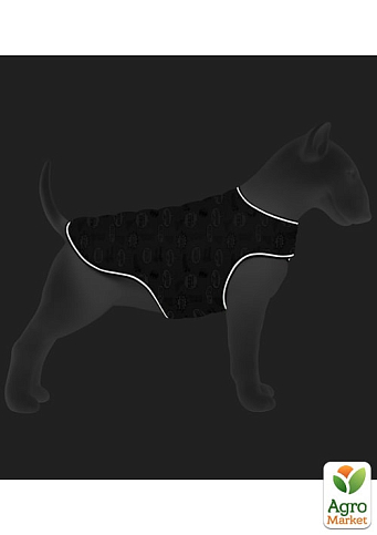 Курточка-накидка для собак WAUDOG Clothes, рисунок "Лига Справедливости лазурь", M, А 37 см, B 52-62 см, С 37-46 см (504-4002) - фото 3