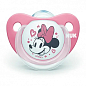 Пустышка силиконовая NUK Trendline Disney Mickey 6-18 месяцев красная