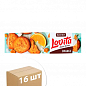 Печенье (апельсин) ККФ ТМ "Lovita" 150г упаковка 16шт