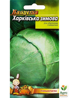 Капуста "Харківська зимова" ТМ "Весна" 0.5г8