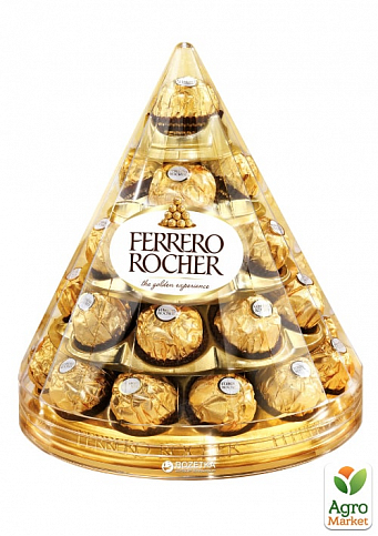 Цукерки Роше (Конус) ТМ "Ferrero" 350г упаковка 4шт - фото 2