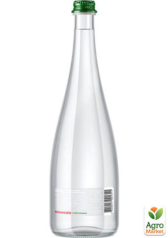 Мінеральна вода Моршинська Преміум слабогазована скляна пляшка 0,75л (упаковка 6 шт) - фото 5