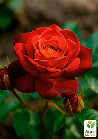 Троянда дрібноквіткова (спрей) "Brown Sugar" (саджанець класу АА+) вищий сорт