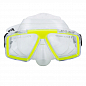 Набір для плавання маска та трубка Dolvor М4204Р підлітковий жовтий SKL83-282740 купить