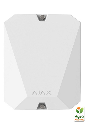 Модуль Ajax MultiTransmitter 3EOL white для інтеграції сторонніх датчиків