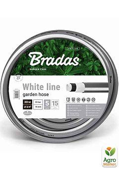 Шланг для полива WHITE LINE 1/2" 20м, Bradas WWL1/2202