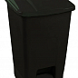 Бак для мусора с педалью Planet 50 л черный (12016)