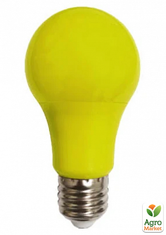 Лампа Lemanso світлодіодна 7W A60 E27 175-265V жовта / LM3086 (558648)